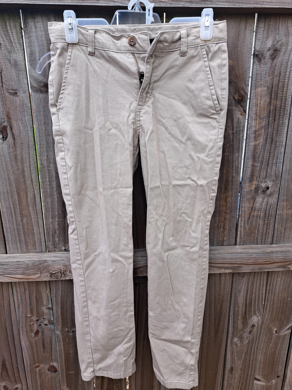 IZOD Children's Classic Straight Khaki Pants - Tan